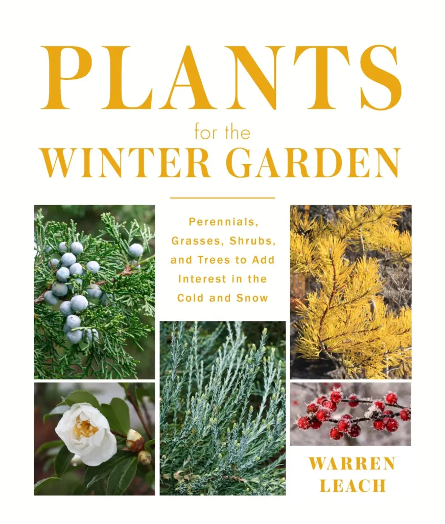 Cover for Plants for the Winter Garden by Warren Leach.