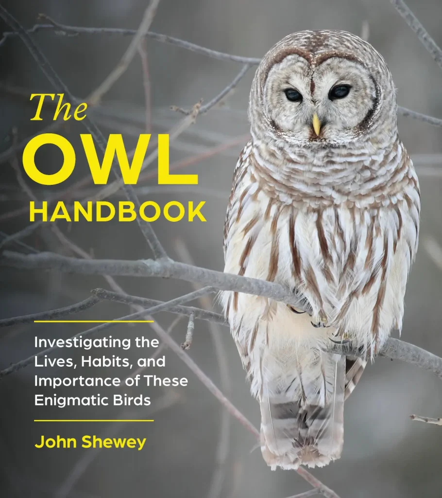 Cover for The Owl Handbook by John Shewey.